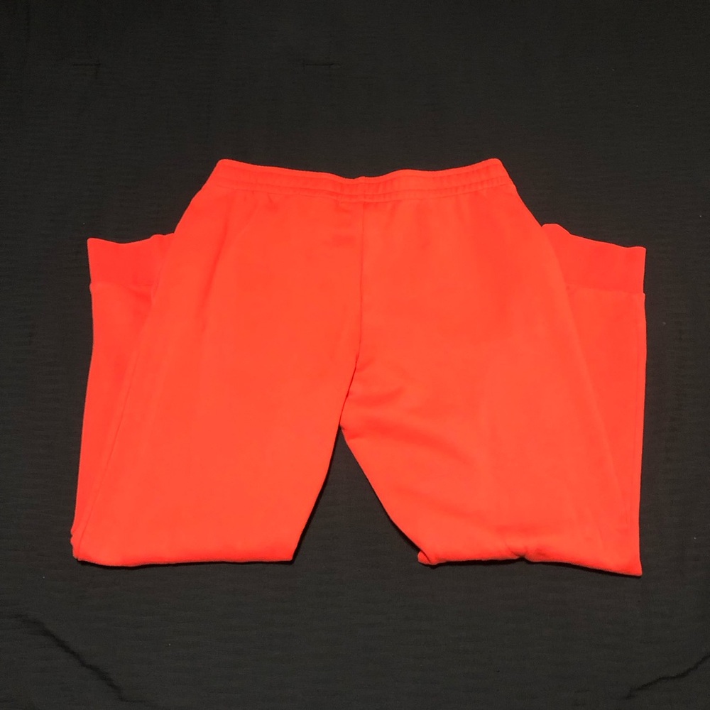 Lacoste Sport Jogger Sweatpants Mens Red Fleece Athletic Comfort Lounge, Size L - Picture 4 of 4